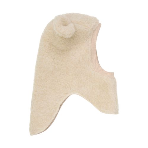 HUTTELiHUT Teddy Bamse ull balaclava - Cement