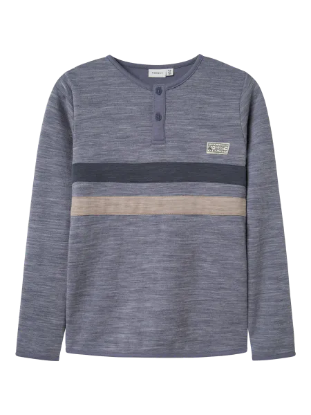 Hovedbilde Name It Wuppo ull/bomull trøye til kids - ...