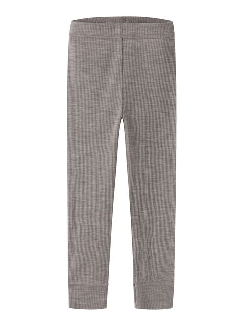 Hovedbilde Name It Wax ull rib leggings til barn - satellite