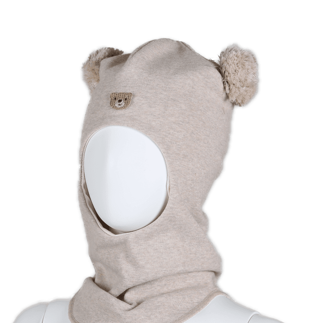 Hovedbilde Kivat balaclava Teddybjørn med dusker - ...