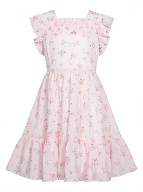 Hovedbilde Vilje & Ve Linda kortermet kjole til jente - rose