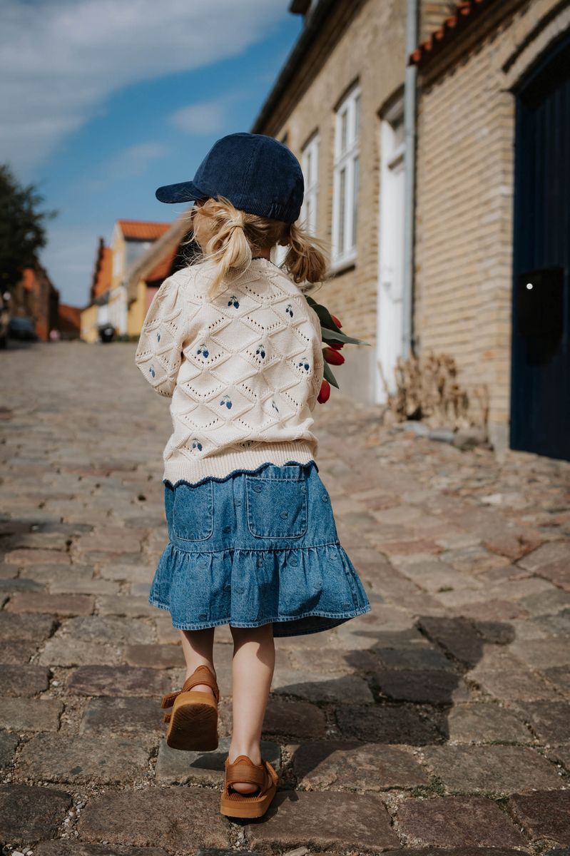 Fliink Donna Denim skjørt til barn - light denim blue