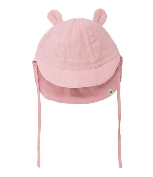 Hovedbilde Huttelihut Muslin solhatt med ører til baby - ...