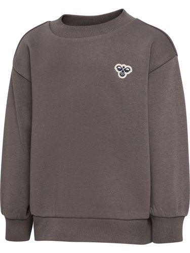 Hummel Mini Loose Bee genser til barn - dark gull gray