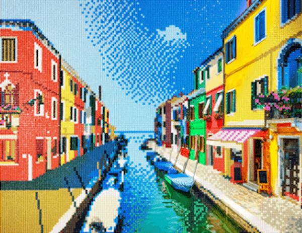 Hovedbilde Diamant perler 40x30 cm - Italia