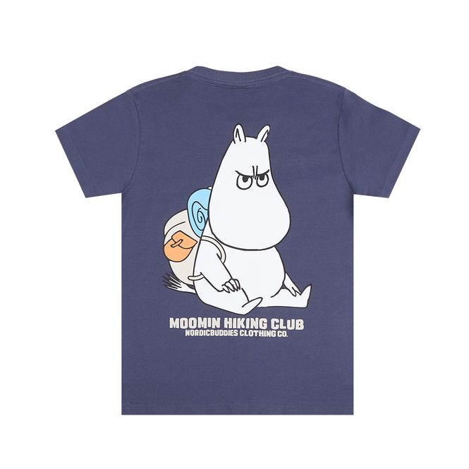 Hovedbilde Moomin T-skjorte til barn, Mummitrollet på tur, ...