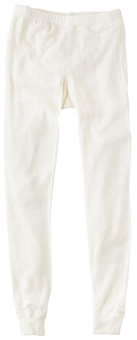Hovedbilde Joha Rib Merinoull leggings til barn - off white