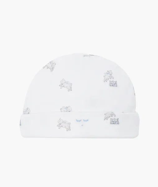 Hovedbilde LIVLY Counting Sheep Ninni lue til baby - blue