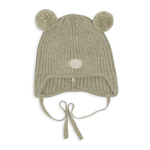 Hovedbilde Lillelam ull Babylue ribb - lys mose