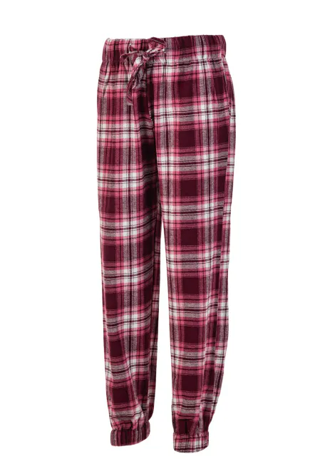 Hovedbilde Salto Comfy flanell bukse - rød rutet