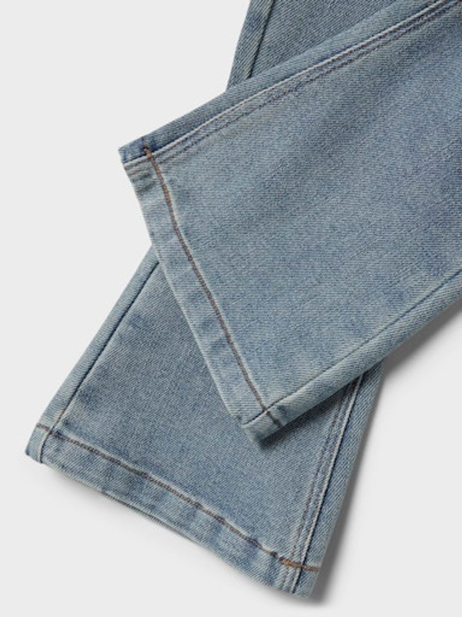 Lil'Atelier Darlee Bootcut jeans til jente - medium blue denim