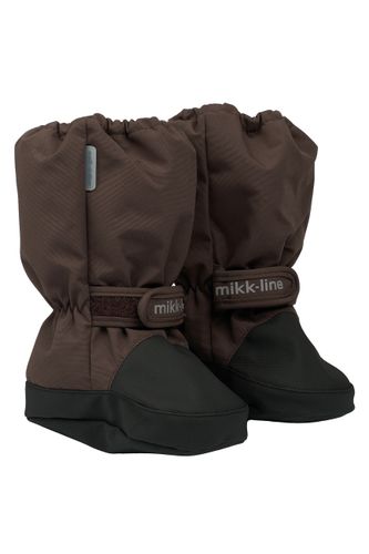 Mikk-Line Nylon footies til baby - raisin