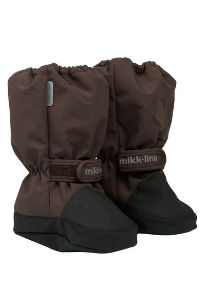 Hovedbilde Mikk-Line Nylon footies til baby - raisin