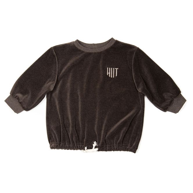 Hovedbilde HUTTELiHUT DAILY genser velour - brown