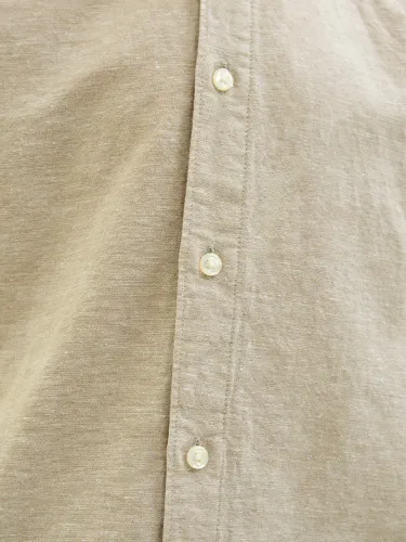Jack and Jones Breeze Kortermet Linskjorte til junior - crockery