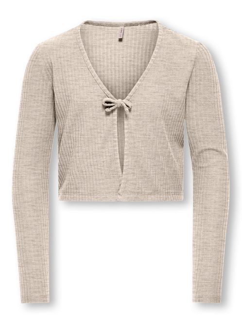 Hovedbilde Kids Only Nella cardigan til jente - pumice stone