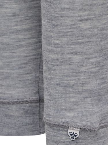 Hummel Jr ull ribb leggings - grey melange 