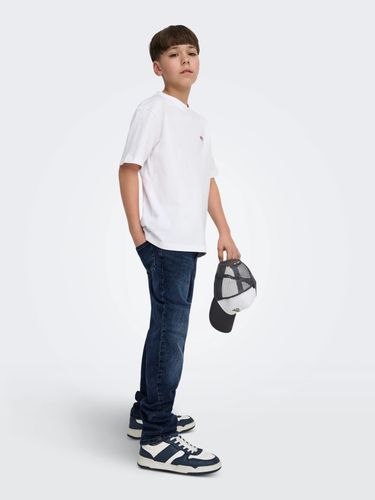 Only & Sons Weft regular jeans til junior - blue black denim