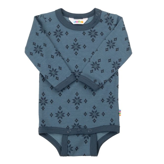 Hovedbilde Joha Ice Crystal ull/bomull body - blå
