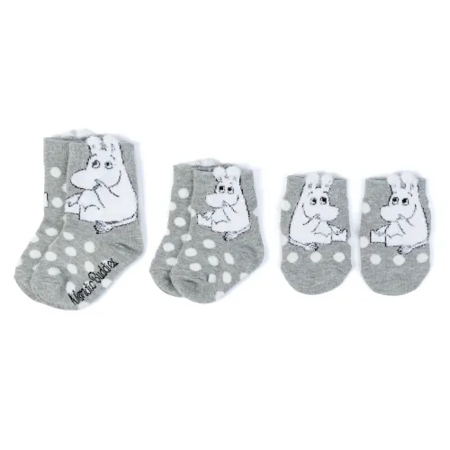 Moomin Fluffy Sokker til barn, Grå