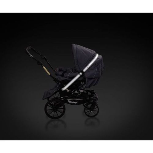 Tinkafu refleksbånd til vogn - sort