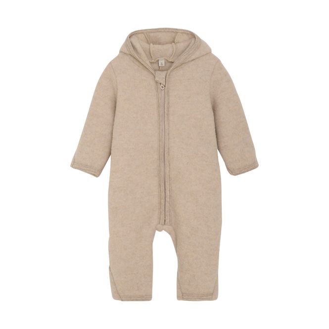 Hovedbilde Huttelihut Pram ullfleecedress til barn - camel ...