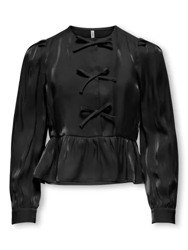 Kids Only Victoria bluse til jente - black