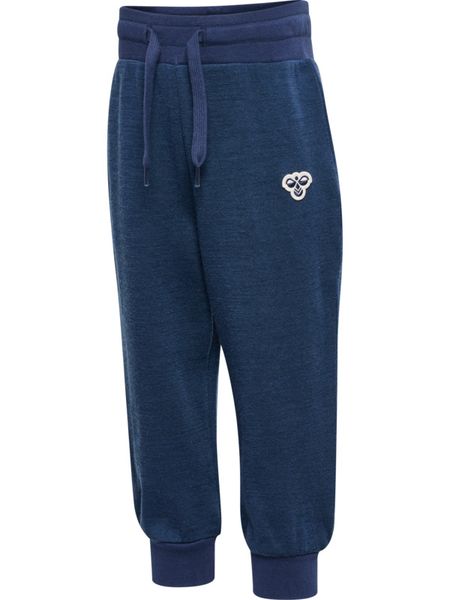 Hovedbilde Hummel Bee Mini ull/bomull bukse - dress blues