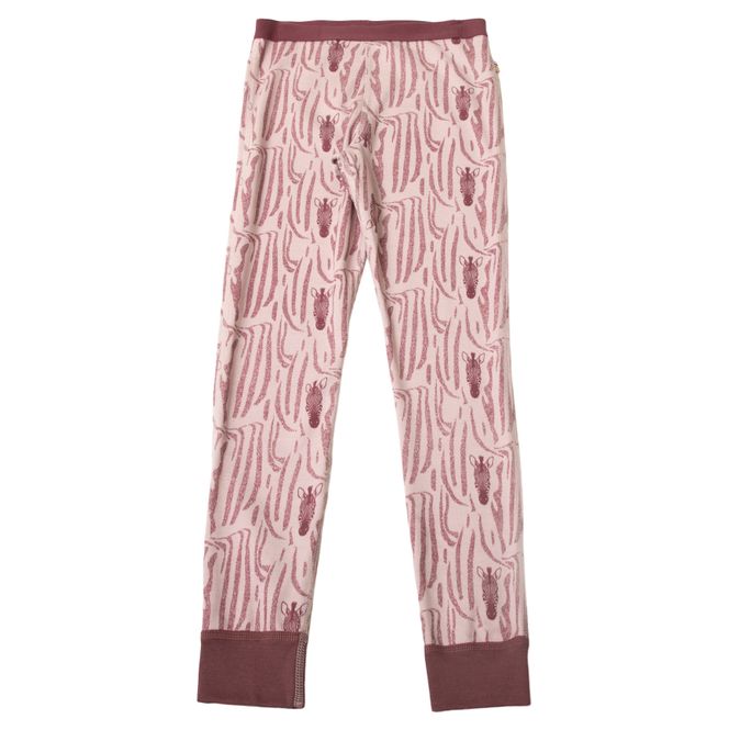 Hovedbilde Joha Hidden Zebra ull/bomull leggings - rosa