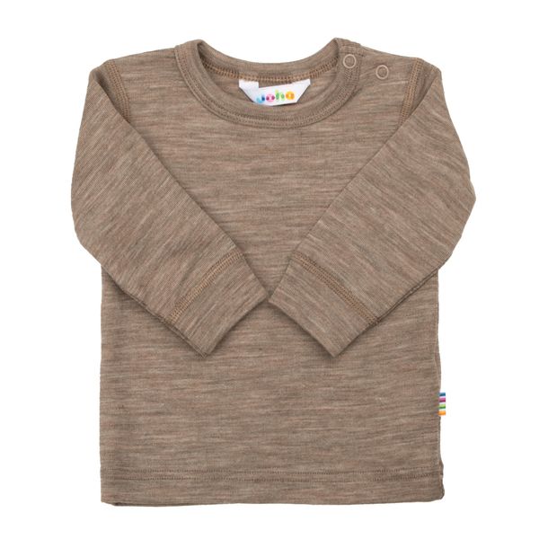 Hovedbilde Joha ull/silke melange trøye - beige 