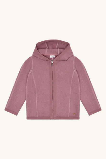 Hovedbilde Hust & Claire Ebba jakke boiled wool - pale mauve