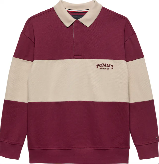 Hovedbilde Tommy Hilfiger colorblock polo - gulf sand