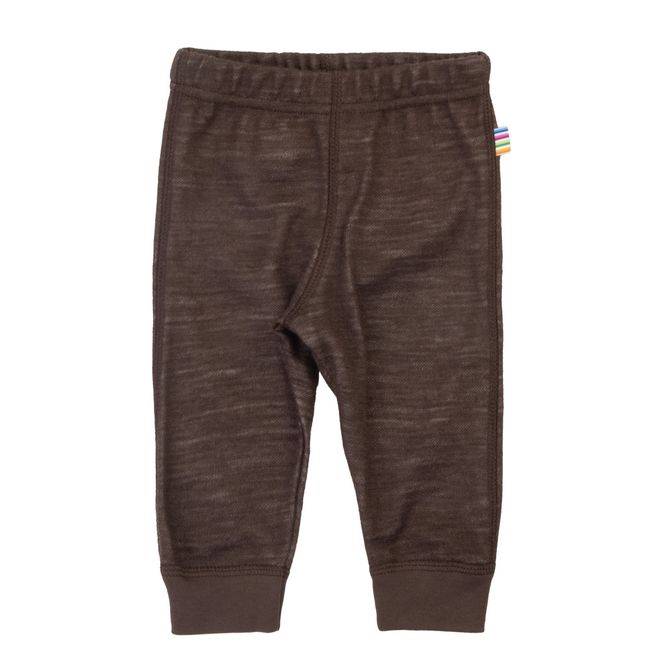 Hovedbilde Joha Solid ull/bambus leggings - brun