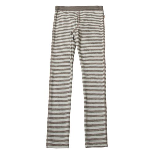 Joha Stripe ull leggings kids - mynte stripe
