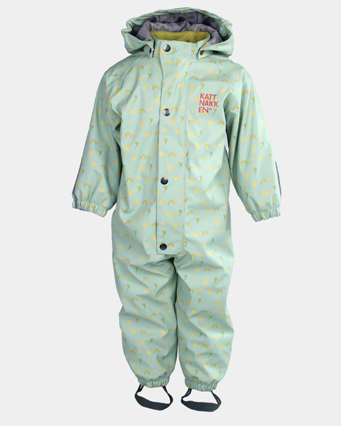 Hovedbilde Kattnakken Babyregndress Dugg - jane pistasj