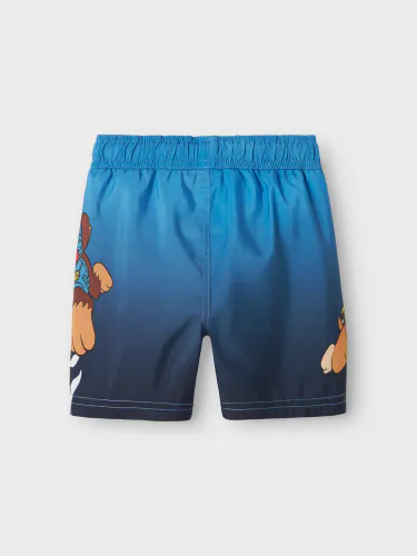 Name It Mabbe Paw Patrol badeshorts til barn - parisian blue