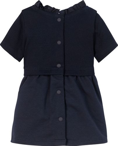 Tommy Hilfiger Baby Flag kjole - desert sky
