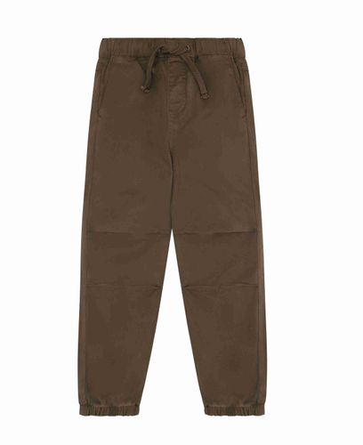 Minymo Twill bukse til gutt - chocolate chip
