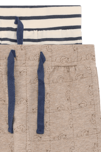 Hust & Claire Gore 2 pk bukse - beige melange