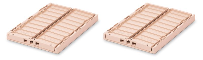Liewood Weston 2pk oppbevaringsboks Medium - rose