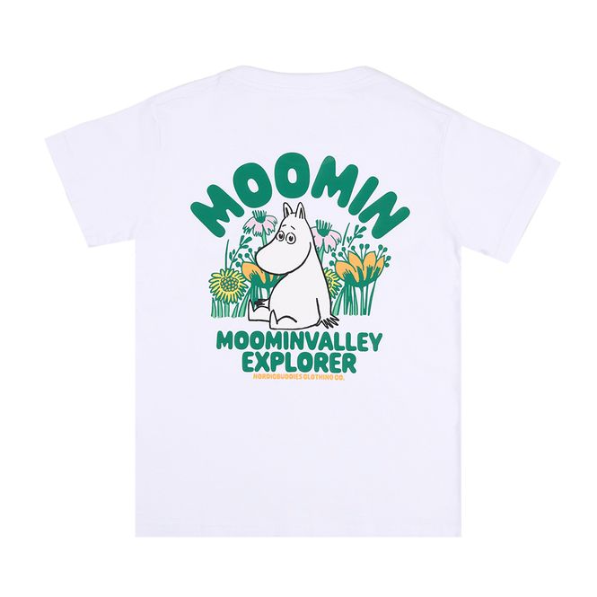 Hovedbilde Moomin T-skjorte til barn, Mummitrollet med ...