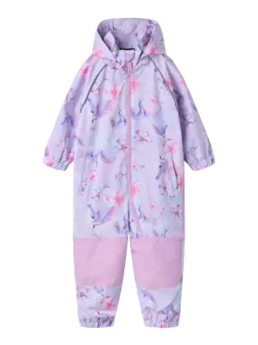 Name It Alfa Unicorn skalldress til barn - violet tulle