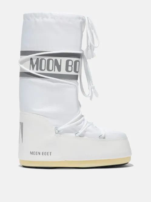 Hovedbilde Moon Boot Icon Nylon til barn - white