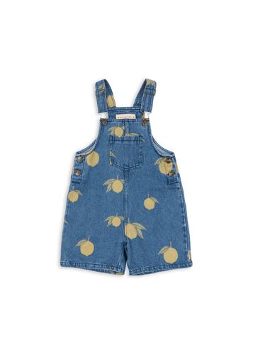 Konges Sløjd Magot kort snekkerbukse til barn - lemon denim