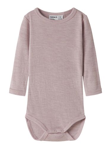 Name It Wax ull rib body til baby - violet ice 