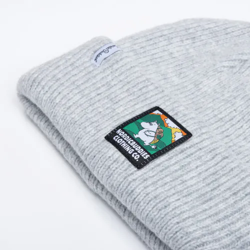 Moomin Beanie til voksen, Grå