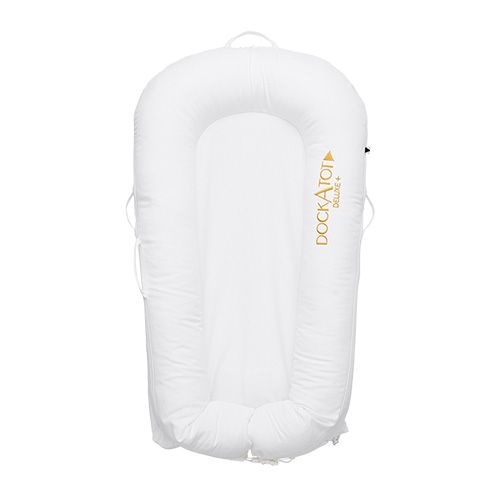 DockATot Deluxe + babynest - prestine white