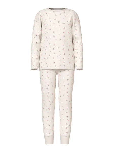 Hovedbilde Name It Flowers pysjamas til jente - jet stream