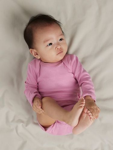 Name It 3-pk Flowerbody til baby - jet stream