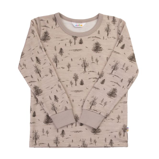Hovedbilde Joha Kids ull/bambus trøye - beige
